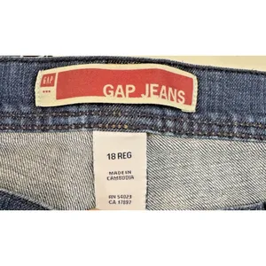 Gap Women's Blue Jeans Size 18 Reg Bootcut thumbnail 7