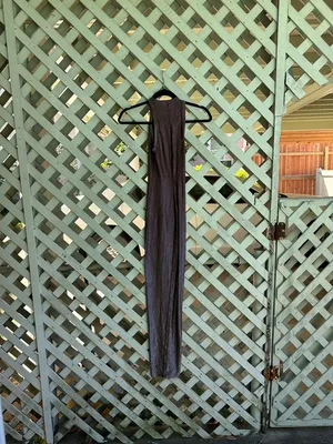 Free People Skims Soft Lounge Shimmer Racerback Dress thumbnail 4