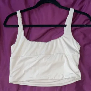 HELLO MOLLY Croissants and Cuddles Milkmaid Crop Top Medium M Babydoll thumbnail 5
