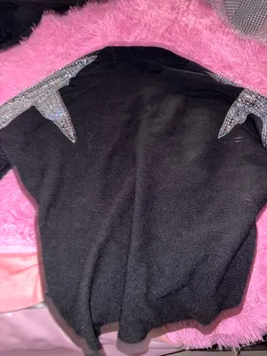 Long sleeve bedazzled shirt thumbnail 4