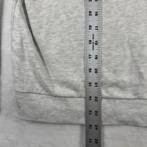 COS Womens‎ Heather Gray Cotton Blend Crewneck Sweatshirt Size Medium Minimalist thumbnail 5