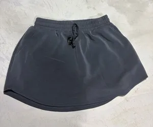 As revival Everyday Casual Drawstring skort in Charcoal xl thumbnail 1