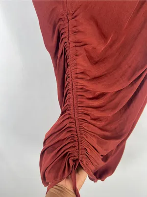 Free People Be My Mini Slip Dress Rust‎ Size M thumbnail 4