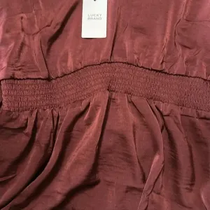 Lucky Brand‎ Burgundy with smoked waist Women’s Dress thumbnail 6
