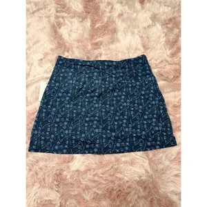 NWT Etonic Golf Skort Navy Blue Floral Print Skirt Athletic Size Large thumbnail 3