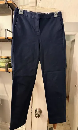 Boden Navy Straight-Leg Women’s Pants thumbnail 1