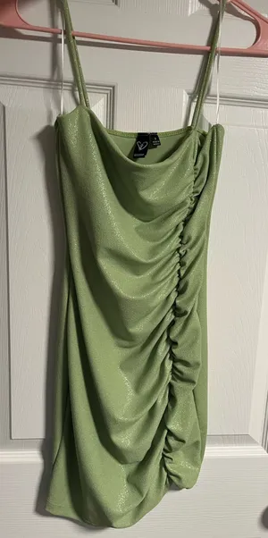 Windsor Mini Dress Green Sparkly Women’s Small thumbnail 1