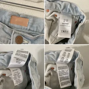 MOTHER The Pixie Tomcat Ankle Jeans Size 29 Pina Colada Mom Jeans Retro Casual‎ thumbnail 6