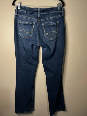 Silver Jeans‎ Co Suki Bootcut Mid Rise Denim Jeans thumbnail 8