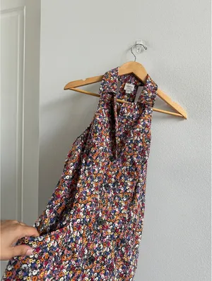 Maeve Sleeveless T-Back Blazer Mini Dress Size Small thumbnail 4