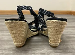 Tommy Hilfiger Polka Dot Wedge Heels 8 thumbnail 9