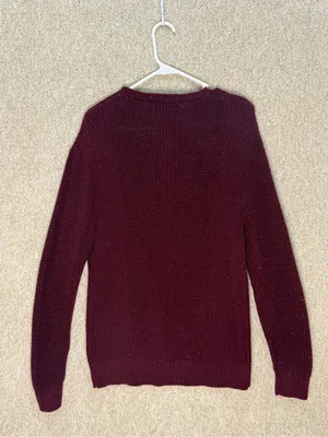 Large Michael Kors‎ sweater MK knit preppy sweater speckled color textured heavy thumbnail 2