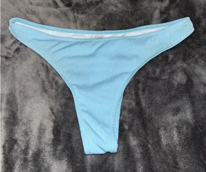 SheIn Baby Blue Swimsuit Bottom Size Large thumbnail 1
