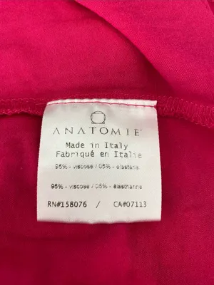 Anatomie Relaxed Made in Italy Tank T-Shirt Pink Size XL thumbnail 5
