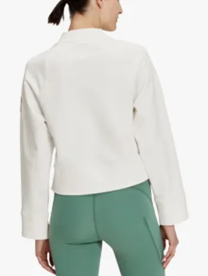 On Running Women's Undyed White Cotton Crew Neck Sweatshirt - Size - Medium thumbnail 2