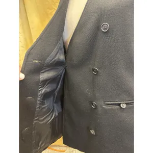Anne Klein Women's Long Vest Double-Breasted Blazer‎ Vintage Small Like Medium thumbnail 6