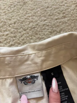 Y2K Harley-Davidson Cream Tank thumbnail 2