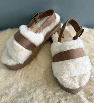 UGG Koolaburra Fuzz’d Out Adjustable Sandal thumbnail 1