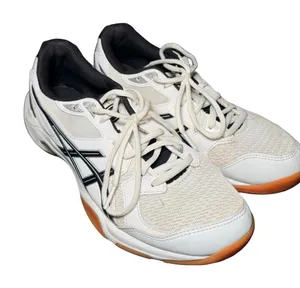 ASICS Gel-Rocket 10 Indoor Court Shoes – Size 8.5 (White/Black) thumbnail 1