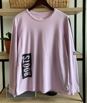 Roots Long Sleeve Graphic Tee, Large thumbnail 1