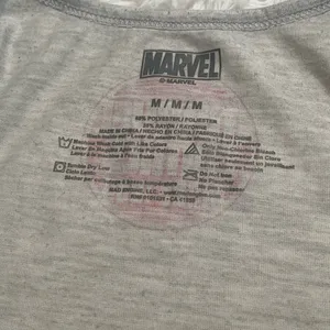 Marvel heathers gray racerback tank top shirt woman’s medium thumbnail 2