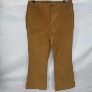 NWT | Halogen‎ x Atlantic-Pacific Women’s Velveteen Kick Flare Pants thumbnail 5