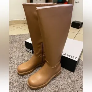 Nine West verve city lug sole boots NWT thumbnail 5