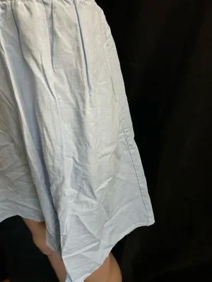 Zesica Strapless Light Blue Ruffle Top Sundress MD thumbnail 4