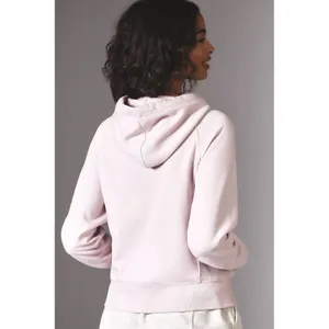 Daily Practice by‎ Anthropologie Hoodie XS Lilac Pink Cropped Sweatshirt Cozy thumbnail 3