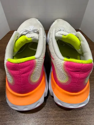 Nike Women’s 11 Renew Run Sneakers, 'Platinum Pink Blast' thumbnail 3
