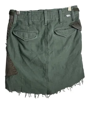 MOTHER The G.I. Jane Mini Skirt 24 Green thumbnail 4