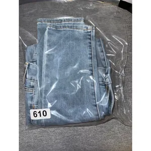 American Eagle Jegging Women 6 Short Blue Denim Stretch Casual‎ Boho thumbnail 8