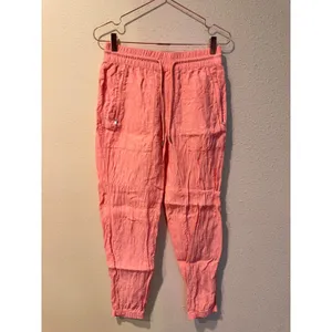 Athleta Cabo Linen Jogger Women Size 2 Coral Summer Casual‎ Pants 531704 thumbnail 3