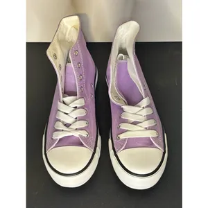 Lavender High-Top Canvas Sneakers - Women's Casual Shoe Size 6 NWOT thumbnail 2