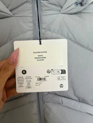 ALO Yoga Glacier Puffer Winter Frost / XS thumbnail 4