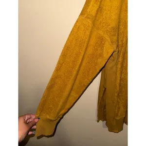 Aerie‎ Chilled Out Oversized Sherpa Crewneck Brown L Cozy Gorpcore minimalist thumbnail 3