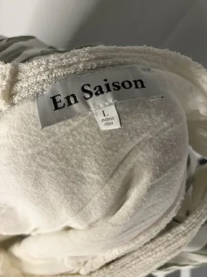 En Saison Boho Dress White Size L thumbnail 4