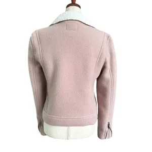 Old Navy Mauve/White Sherpa Cozy Jacket Women's Size Small | 53-11 thumbnail 2
