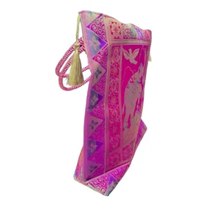 Nirvana Handicraft Silk Hand Bag/Shoulder/Tote Bag For Ladies/Girls thumbnail 4