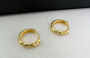 13mm Star Small Gold Hoop Earrings for Women Men thumbnail 1