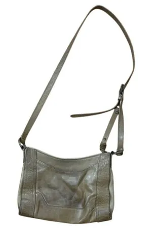 Frye Cognac Brown Melissa Crossbody Leather Shoulder Bag Purse Boho Western thumbnail 1