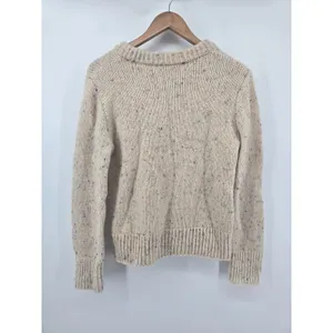 Rails Wool Sweater Womens Small Delia Cream Confetti Speckled EUC thumbnail 3