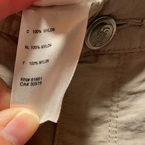 The North Face Tan Nylon Cargo shorts thumbnail 3