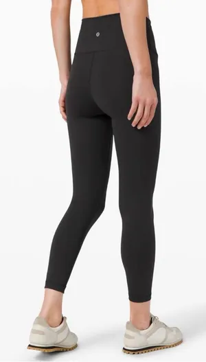 Lululemon Black Wunder Train High-Rise Tight 25" Size 0 thumbnail 1