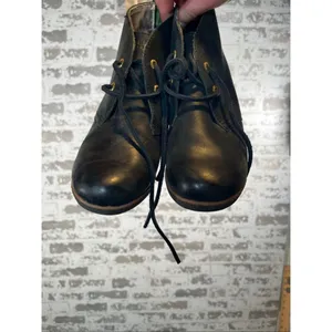 Sperry | women leather wedge lace up booties thumbnail 7