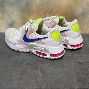 Nike Air Max Excee Women's White /Pink /Indigo Sneakers Size 7 thumbnail 6