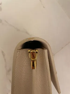 JW PEI Flag Bag in Ivory Lizard thumbnail 9