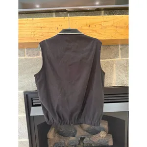 Vintage Eddie Bauer Golf Black Full Zip Vest Women’s Small thumbnail 2