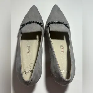 Amalfi Panda Pump Rangoni Firenze Made In Italy Grey‎ Cash Designer Classy 7.5 M thumbnail 6