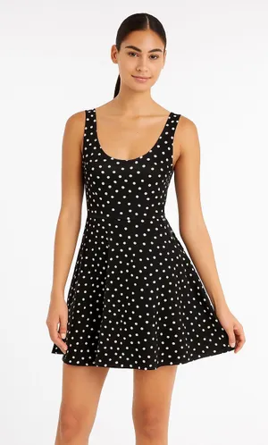 H&M polka dot dress Size 10 thumbnail 1